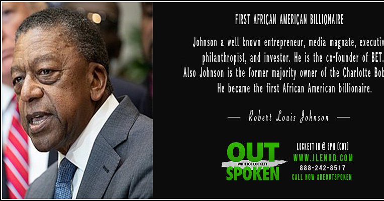 JLoutspoken's tweet photo. Thank you Robert L. Johnson for being Outspoken 

#BlackHistoryMonth2019 #emissoryinc #lockettinmedia https://t.co/FrI4eTu4bQ