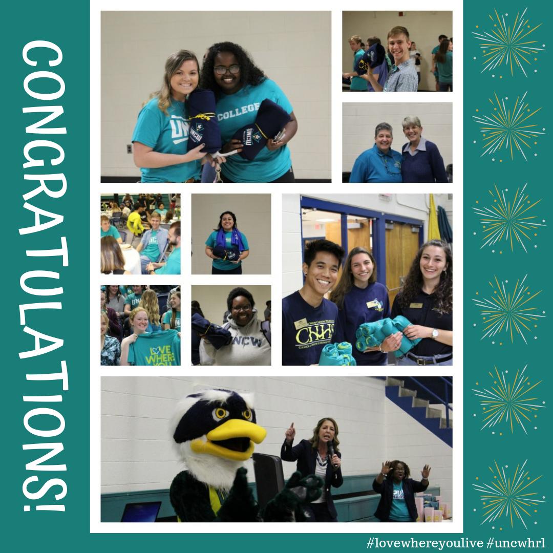 UNCWHRL's tweet photo. Congratulations to those Seahawks who were recognized at our GPA recognition basketball game/tailgate reception this month! Special guest Coach Karen Barefoot was our speaker & Sammy joined in for photos! What a fabulous evening! #uncw #uncwhrl #lovewhereyoulive #uncw21 #uncw22 https://t.co/VtaOJlB8s6
