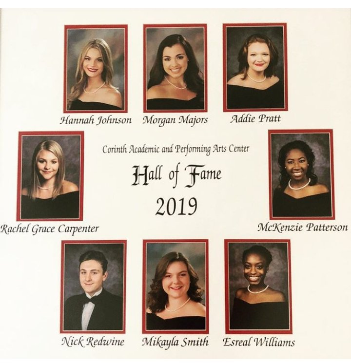 2019CHS's tweet photo. 2019 Hall of Fame! ❤🖤 https://t.co/qUgDRC4YzR