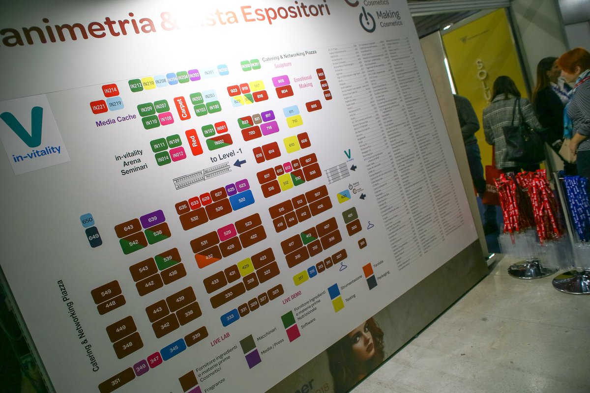 ilmaking's tweet photo. Have you booked for #makingcosmeticsitaly #invitality 2019? Only few #stands left #cosmeticscience #cosmeticsingredients #nutrascience #nutraceutics #nutraceuticals #healthfoods #beautywithin https://t.co/qsZ3PUoQvZ