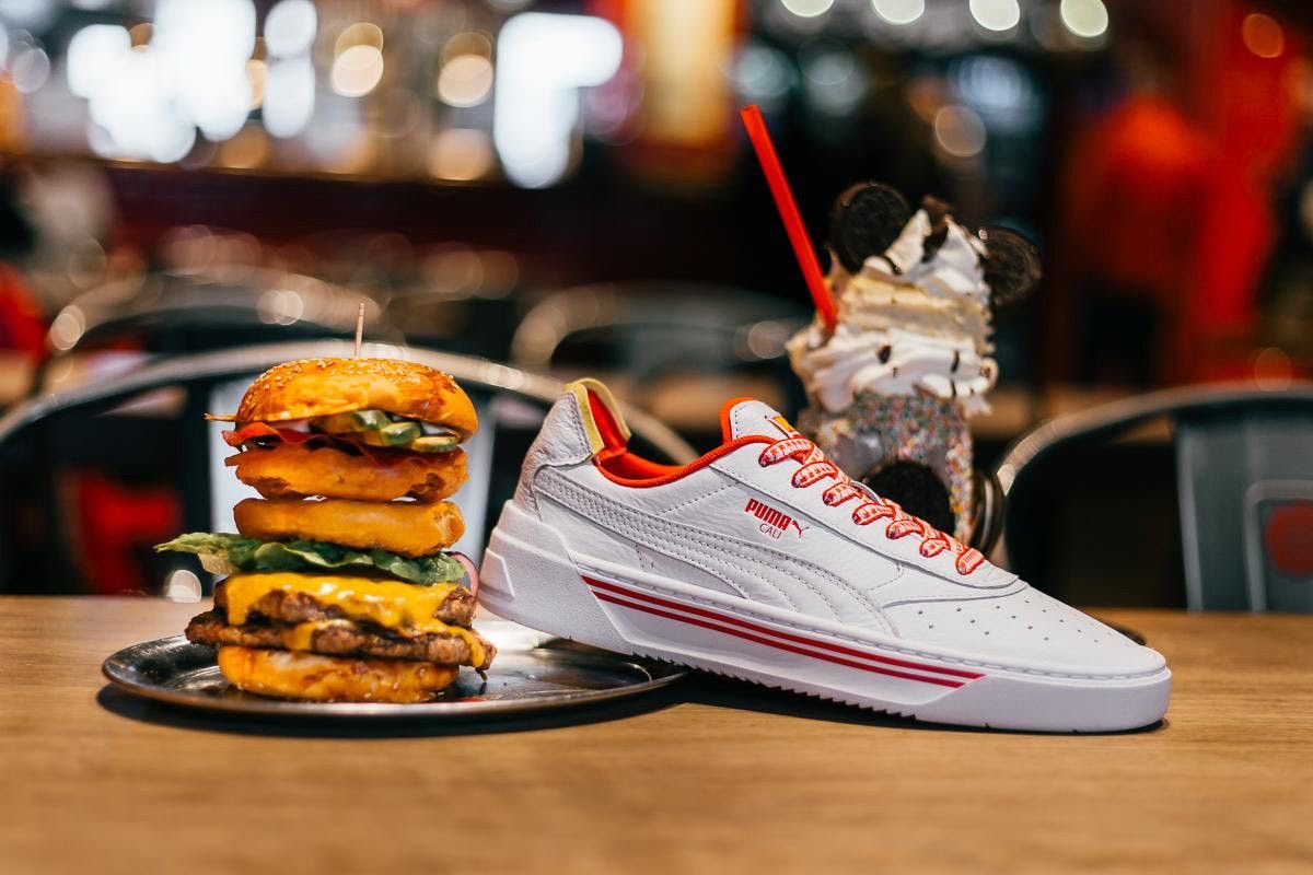 We_Are_Trend_'s tweet image. À table ! 

🍔Puma x In-N-Out🍔

#Puma #food #Sneakers