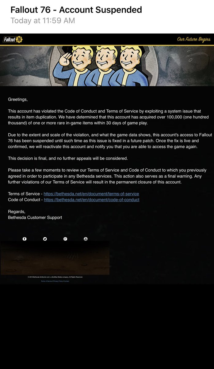 fallout 76 customer support