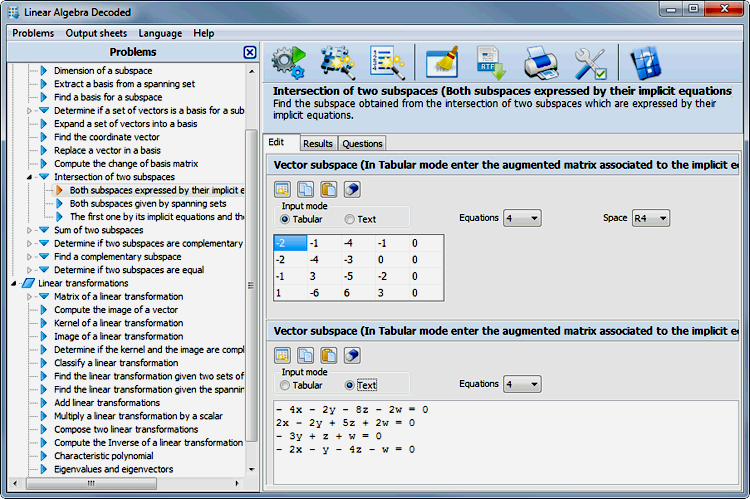 Nibcode's tweet image. Are you struggle with the #LinearAlgebra subject? Try this #software: nibcode.com/en/linear-alge… #LinearAlgebraDecoded #NibcodeSolutions #Math #mathematics