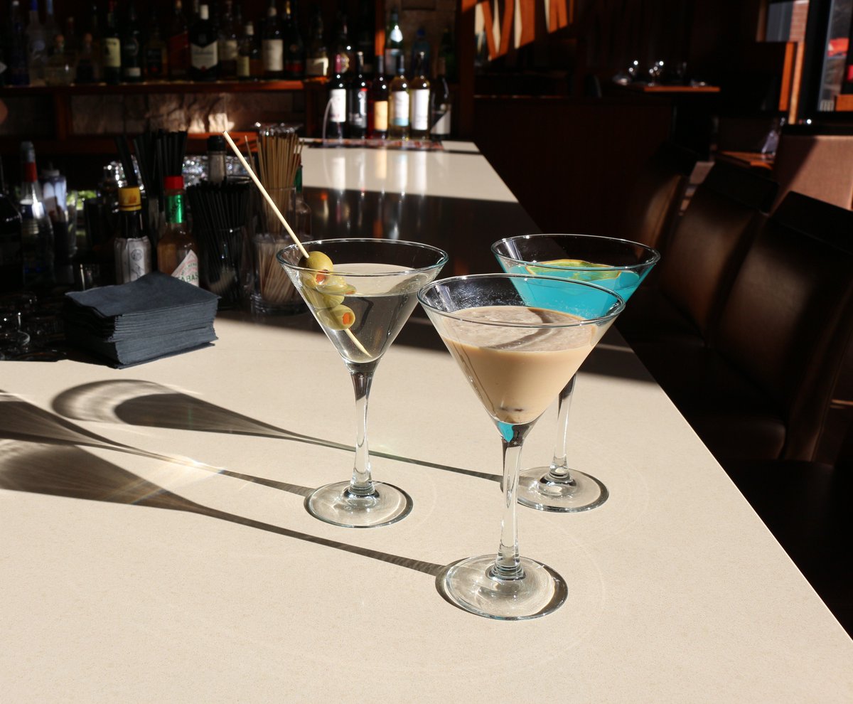 Martini Mondays at Redwater Rustic Grille. We are offering an $8 Martini menu all day. #Charlottetown #PEI