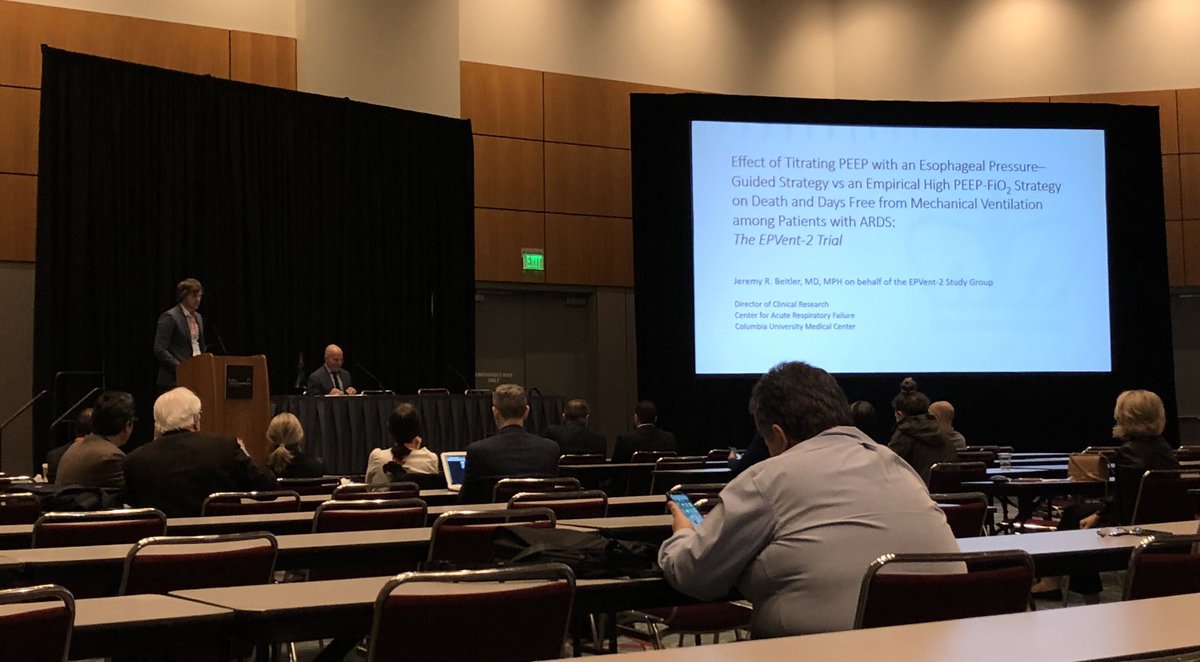 Our own Dr. Beitler presenting research at the Society of Critical Care Medicine’s Annual Congress-published online TODAY-check it out in JAMA! #soproud