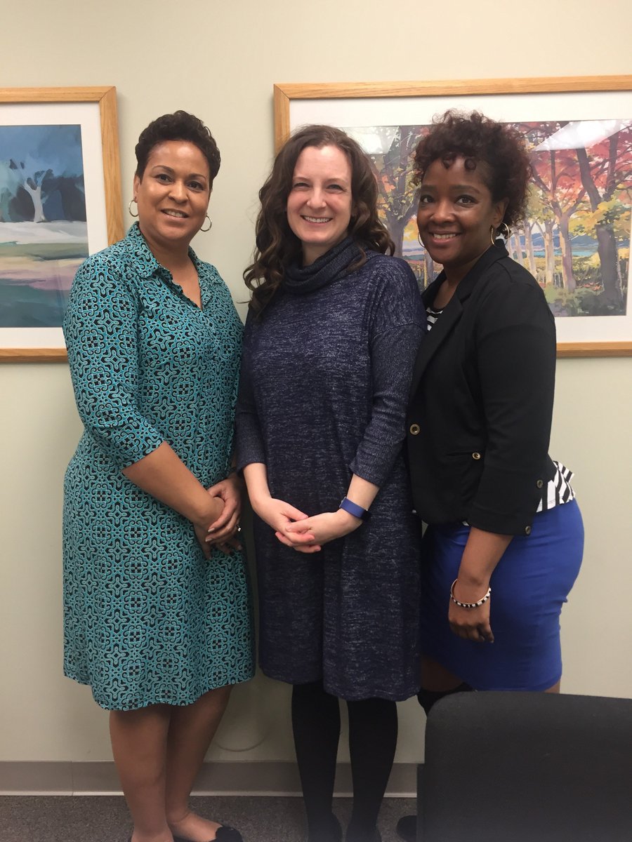 An exciting day at VECF as we welcome aboard the new federal Preschool Development Grant Birth through Five (PDG B-5) team! From left to right: Lisa Thompson, PDG Quality Coordinator, Lucy Mitzner, PDG Grant Manager, and Erica Parker, PDG Administrative Assistant.