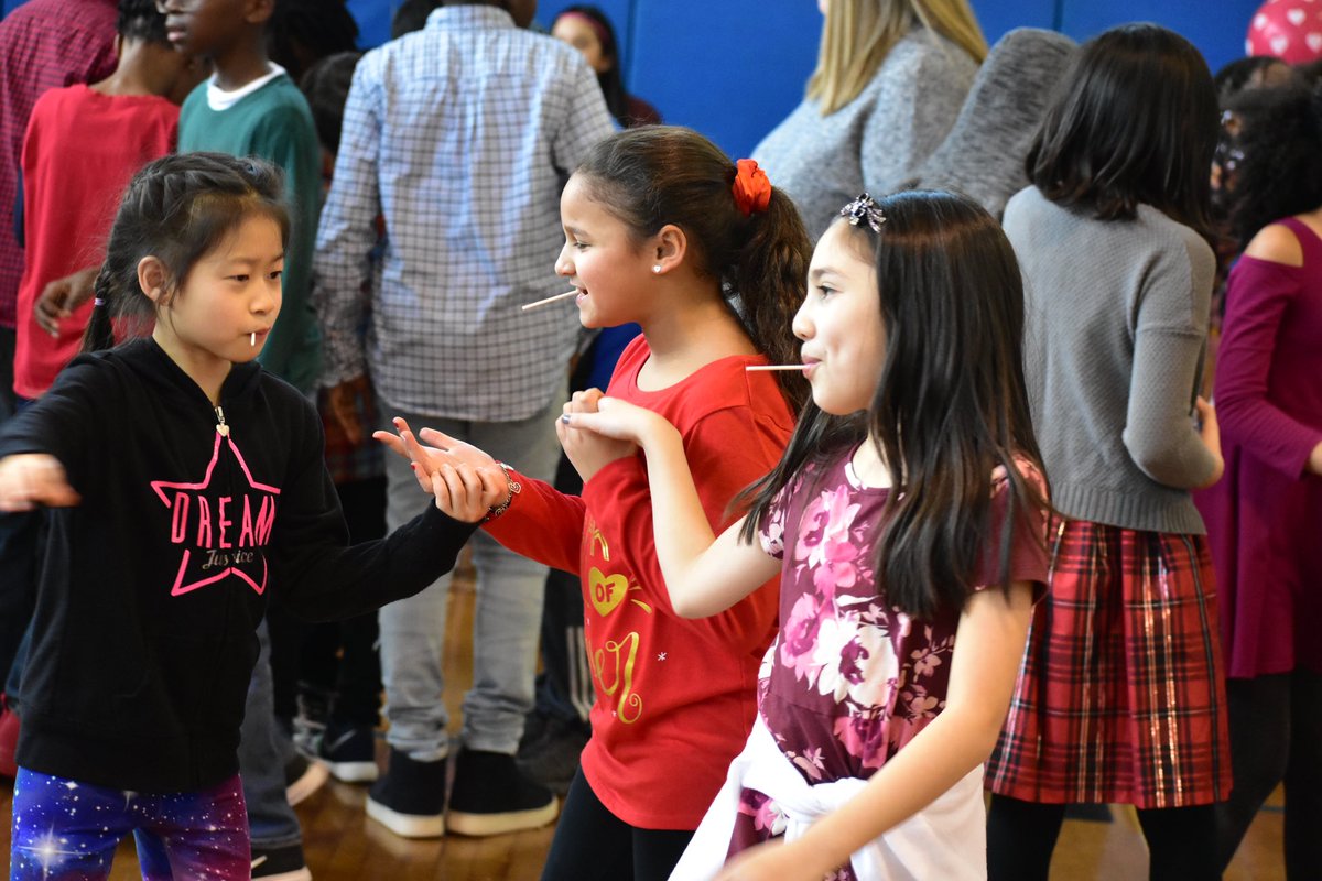 team266Q's tweet photo. The 3-5th grades had a blast during the Valentine’s Day dance! https://t.co/opTDAGn2ns