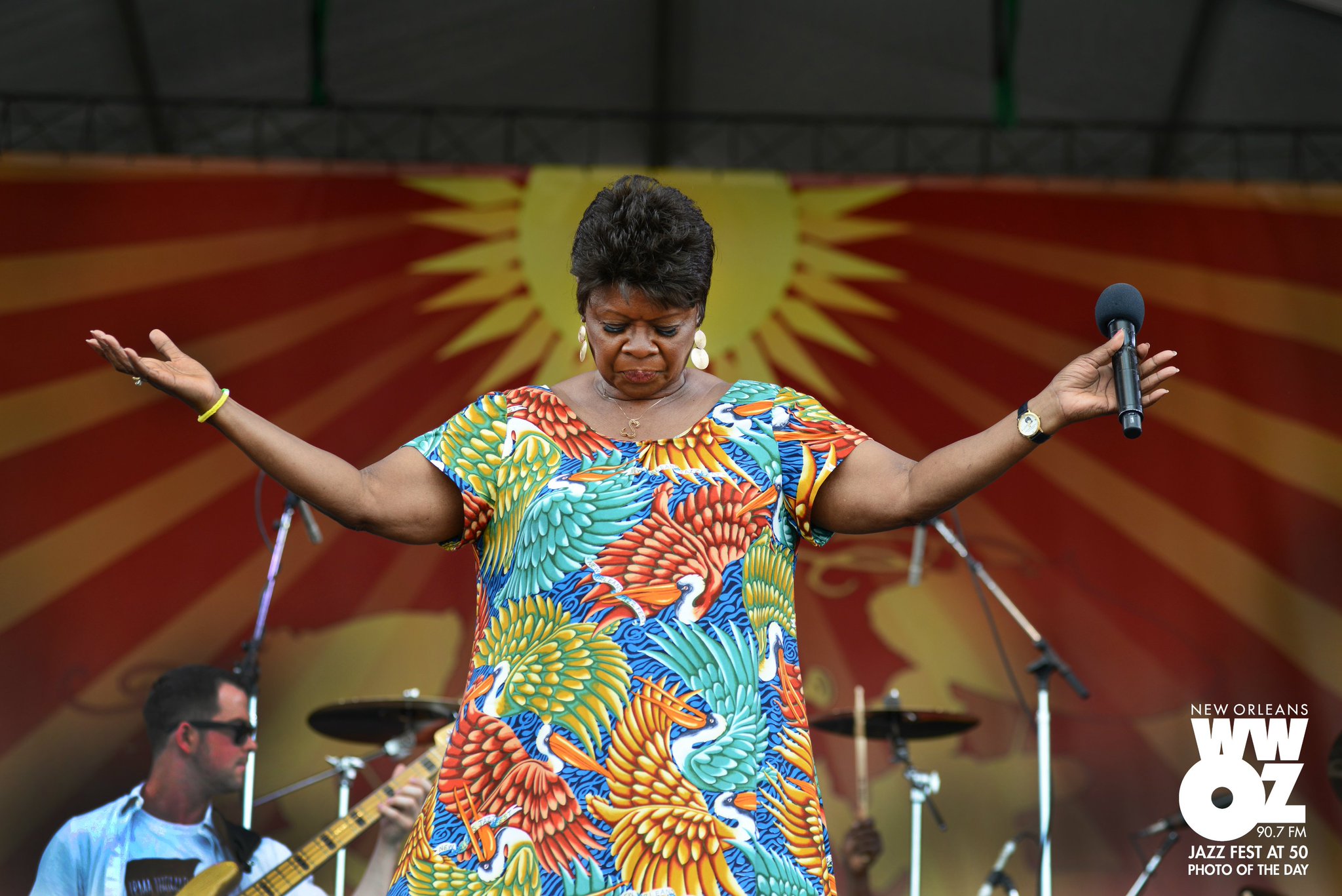 Happy birthday to Irma Thomas! Here she is onstage at in 2014. Photo by Leon Morris. 