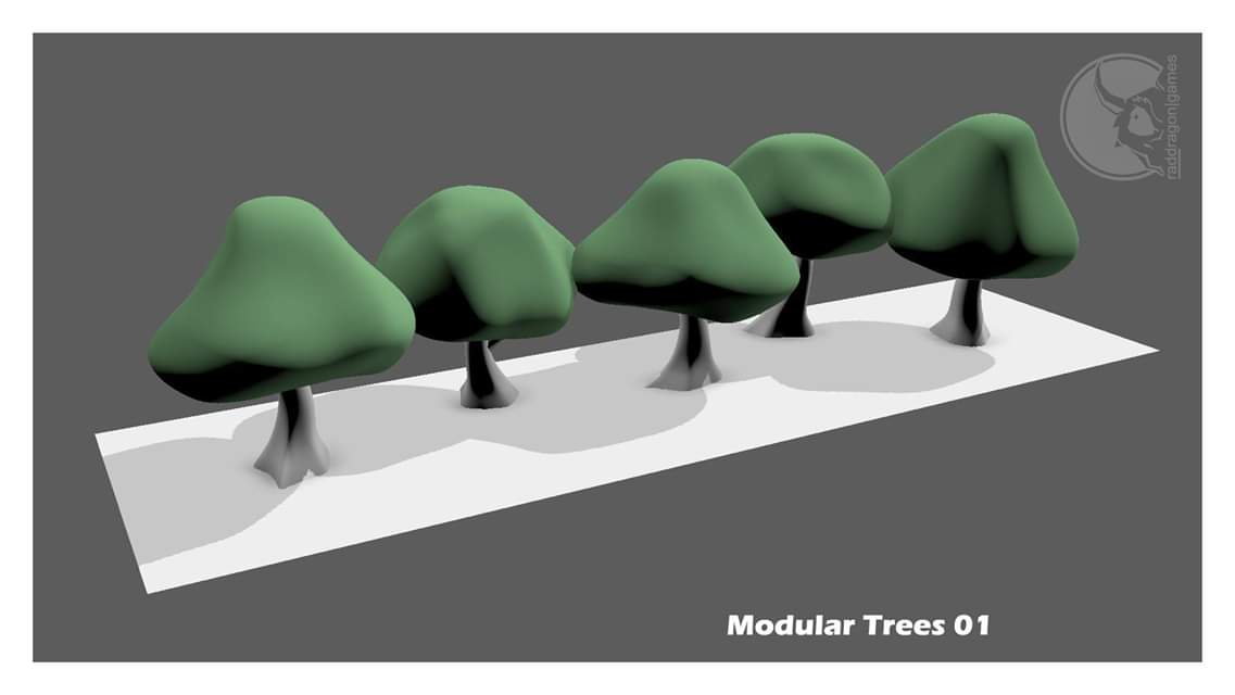 RadDragonGames1's tweet photo. Update: Trees!!! Variety is the spice of life! What do you think???

Don't forget to check us out on Insta too!
https://t.co/Az8S70mltD

#indie #indiegames #indiedev #gamedev #gameart #art #artdirection  #vancouer #bcgamedev #startup #videogames #gamer #3d #3dart #3dmodel https://t.co/Ie4zIH1tdm