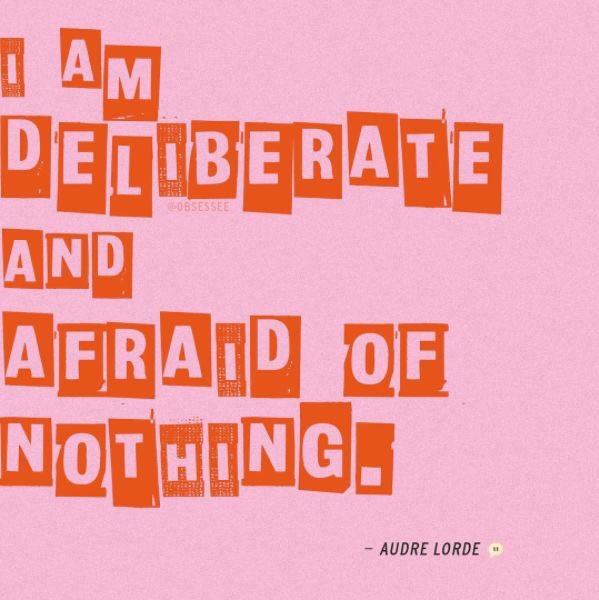 Happy birthday Audre Lorde :::: 