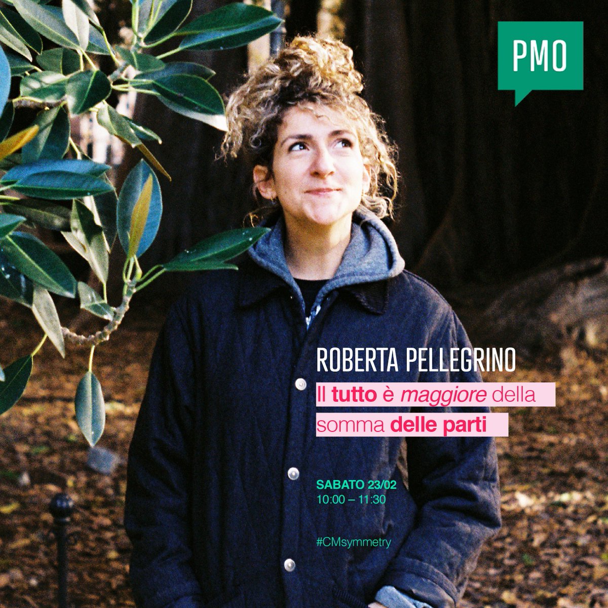 Palermo_CM's tweet image. Registratevi per il prossimo evento! Ticket gratuiti: bit.ly/CreativeMornin… Ci vediamo il 23 Febbraio per #CMsymmetry. Speaker di questo mese è Roberta Pellegrino (@neurocaos) Imprenditrice e Co-founder di @LudwigGuru #CreativeMornings
#cmpmo #simmetria #palermo #eventi