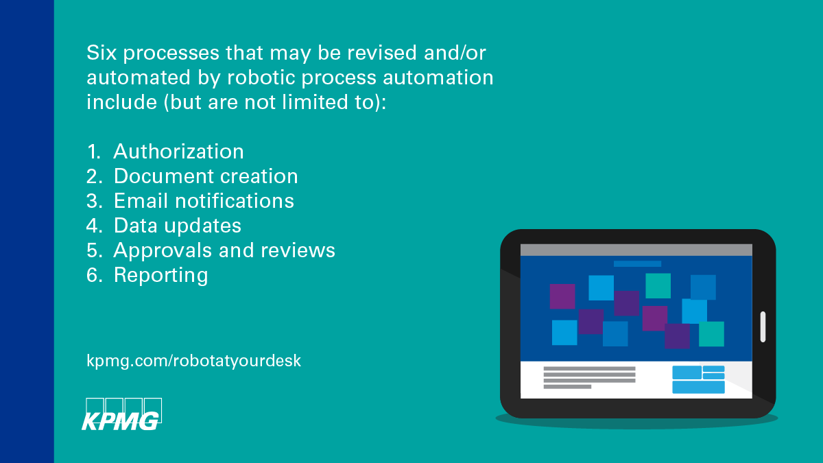 robotic process automation kpmg