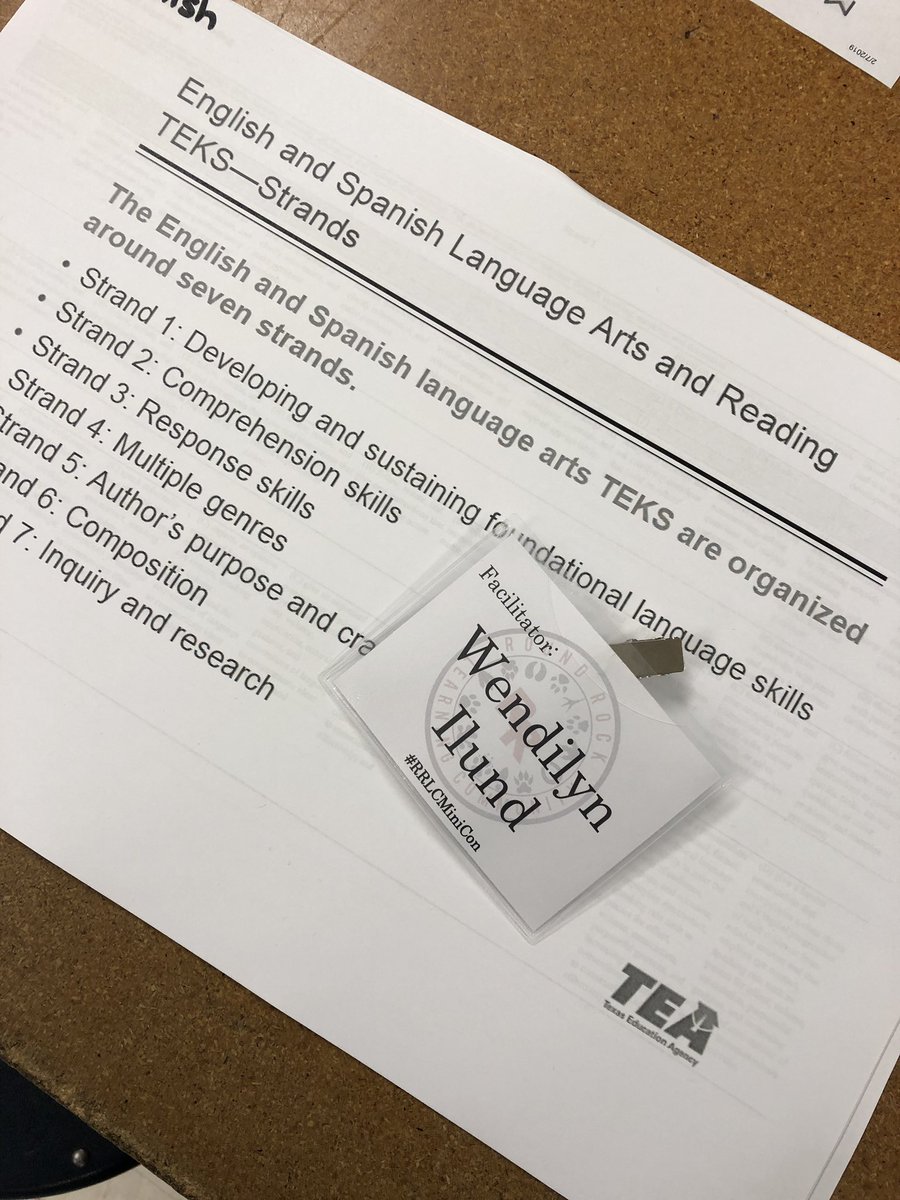 WendilynRRISD's tweet photo. Teachers came ready to get a sneak peek into the new ELAR/SLAR modules here at #RRLCMiniCon @ginapicha @JulieDeLeon75 https://t.co/QfnijOVbcY