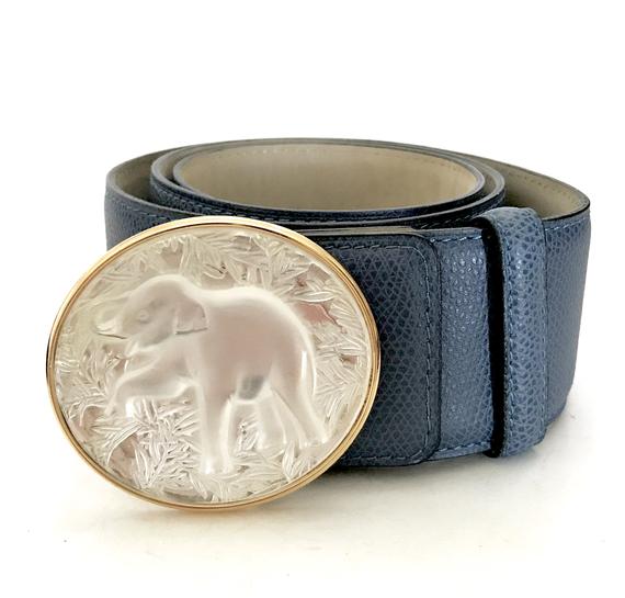 elephant belt buckle