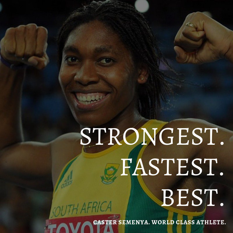 brownsense's tweet photo. Our everyday crush. We love you @caster800m, and we are so proud of you, Mokgadi!
#BlackGirlsRock #brownsense #circulatetherand #GOAT #IAAF #Lausanne #semenya #genderinsports #womensrights #handsoffcaster #drugfreesports https://t.co/cXYq1meON2