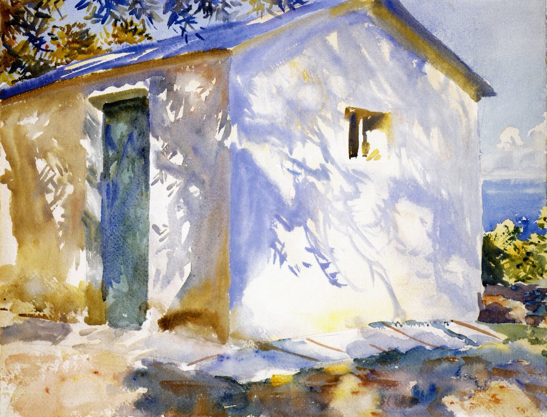 artistsargent's tweet photo. Corfu: Lights and Shadows, 1909 #sargent #impressionism https://t.co/C2n9Smcv7i
