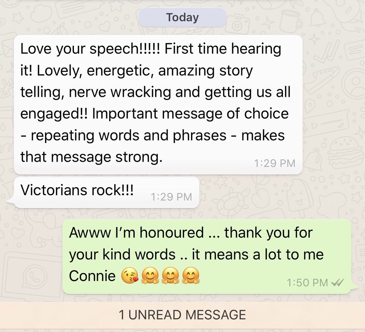 Jyotirmayee_M's tweet image. #Compliments based on physical appearance don’t excite me much .. that is not something I have worked on, but compliments like this👇makes my day bcoz I have been working on it consistently to get better. 😊 
#CommunicationSkills #ConsistentWork 
#PresentationSkills