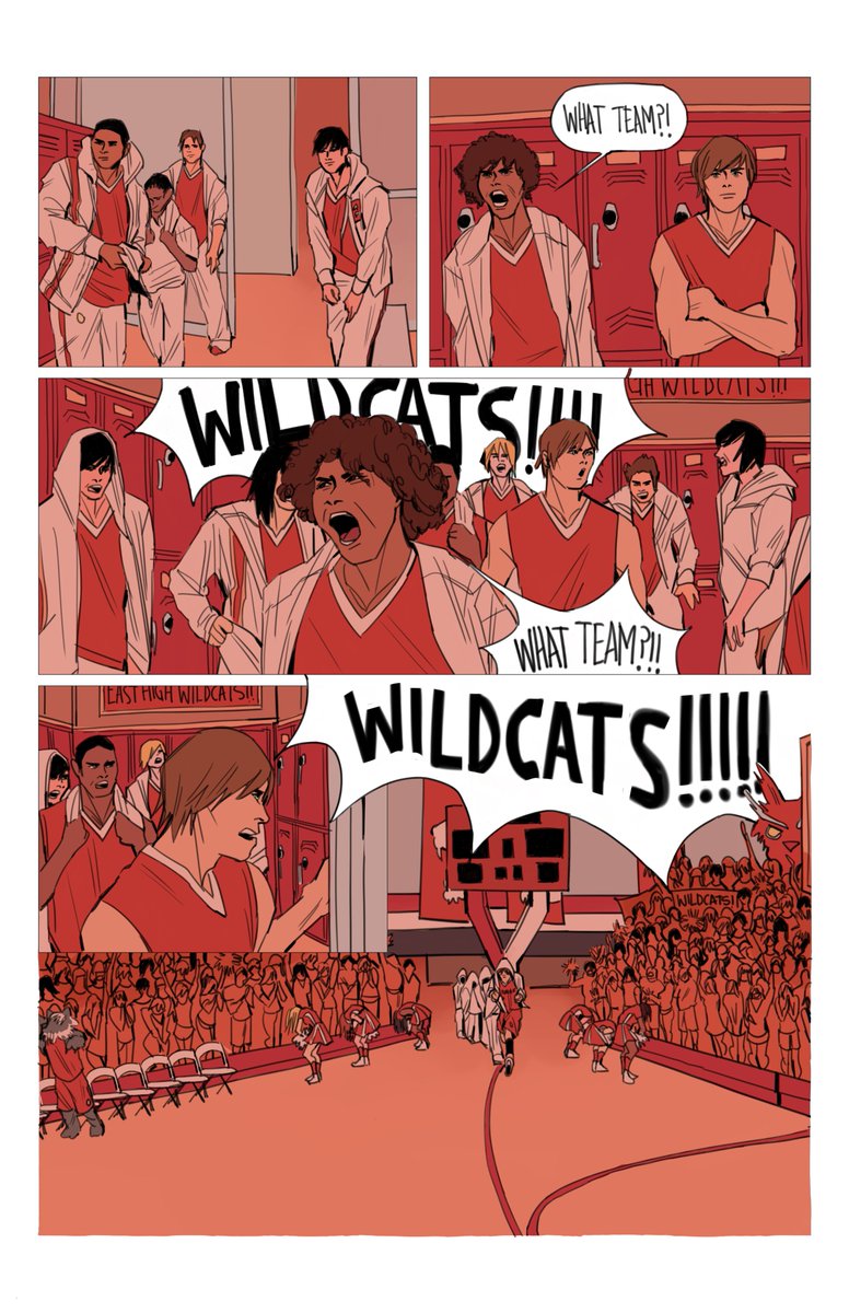 finally my tribute to the movie that changed my life! and all it took was a class assignment for me to do it! 
WHAT TEAM??? WILDCATS!!!! #hsm 