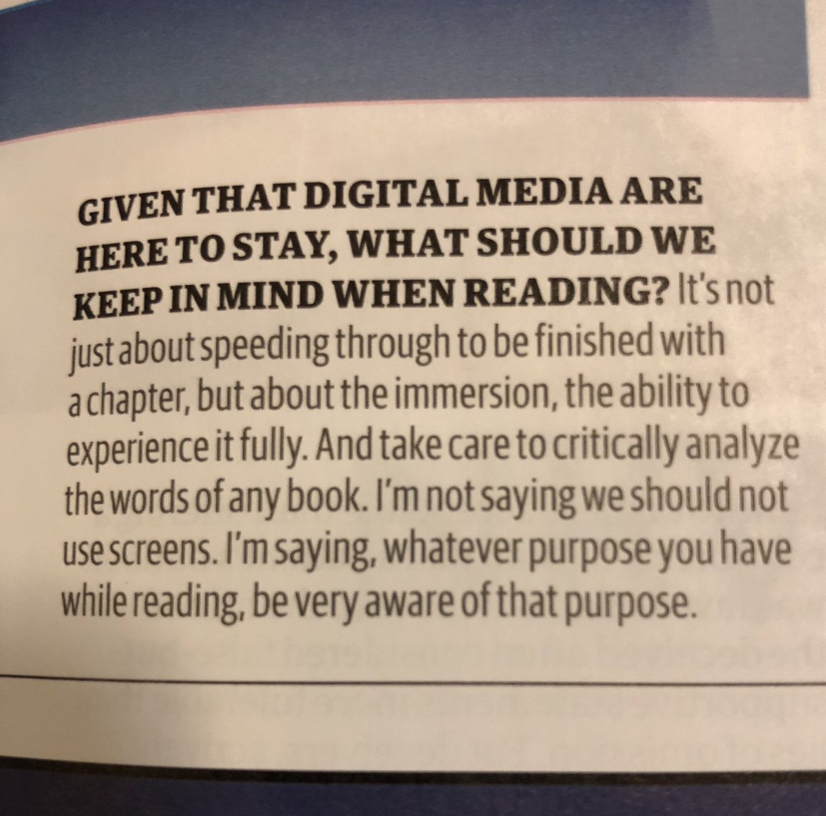 OlsenHasClass's tweet image. The Future of Reading, interesting article in @PsychToday #reading