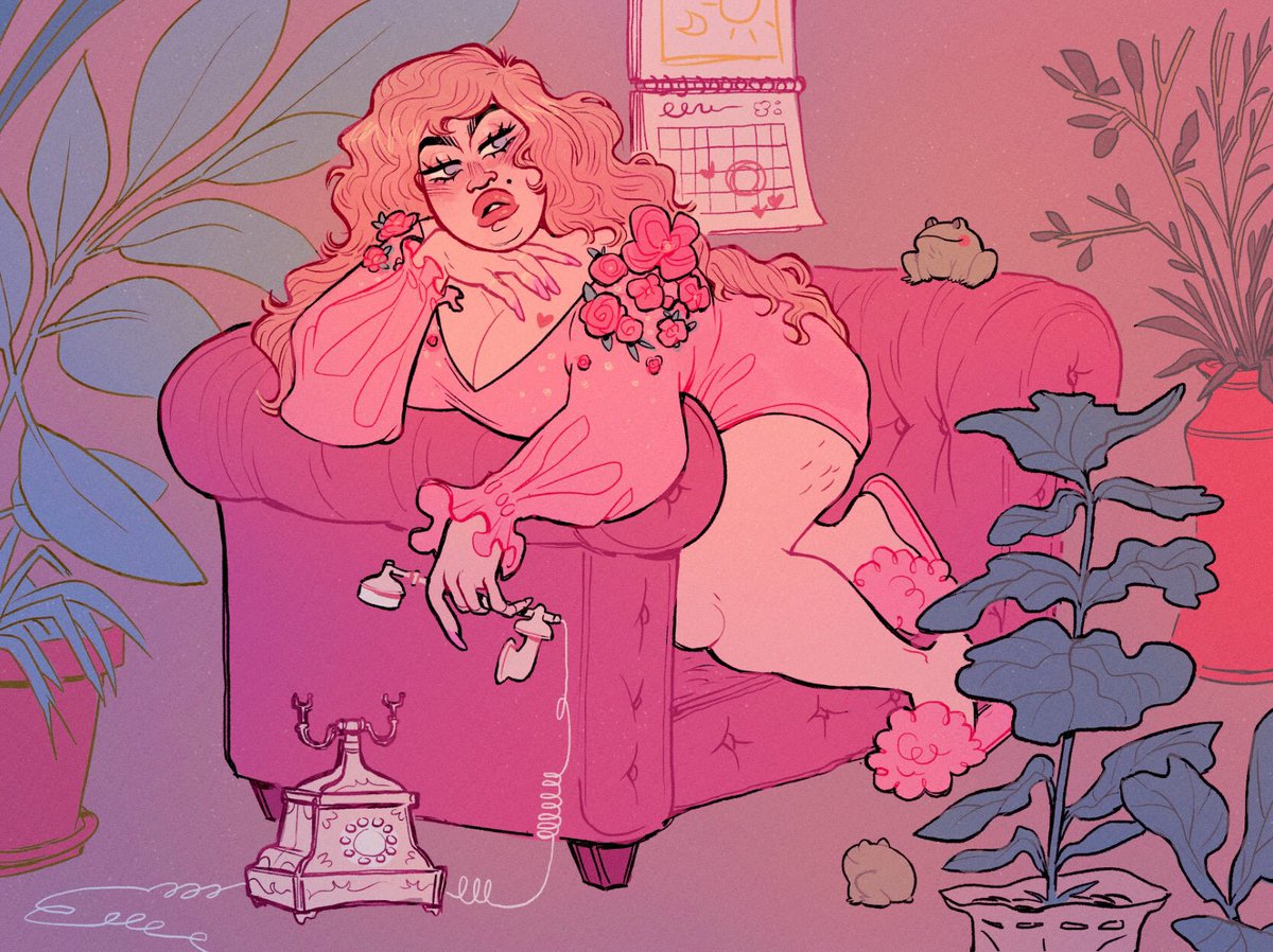 aaaa hi again #VisibleWomen!! ?โจ?
I'm Greer, and I'm a freelance story artist that especially loves drawing people staring longingly at each other.
? https://t.co/NxI1FtG49B
? https://t.co/BYyDQkIWye
