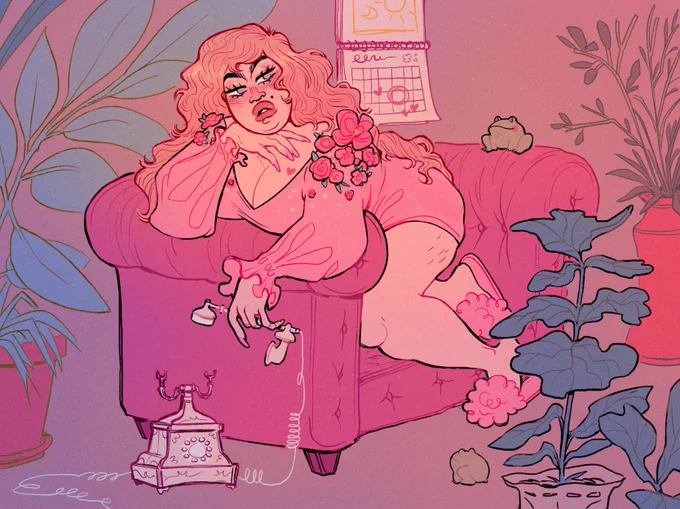 aaaa hi again #VisibleWomen!! ?✨?
I'm Greer, and I'm a freelance story artist that especially loves drawing people staring longingly at each other. 

? https://t.co/NxI1FtG49B
? https://t.co/BYyDQkIWye 