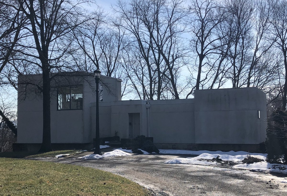 Here’s the house of architect and professor Bob Wandel, built in 1970 in Grandview Heights, overlooking downtown Columbus. Later in this interview, Wandel proudly recalls his new neighbor wondering aloud, “How could such nice people build a house like that?”