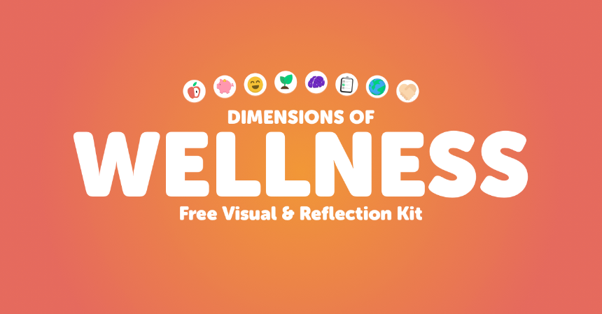 phys_educator's tweet photo. [New Blog Post] Reflecting On The Dimensions of Wellness. 

Learn more about a wellness presentation I led for my school's faculty/staff and access the materials I made for it (for free) in my latest blog post! 

Link: https://t.co/lpUpxUNlUg

#physed #healthed #SEL https://t.co/GIFExR7cI8