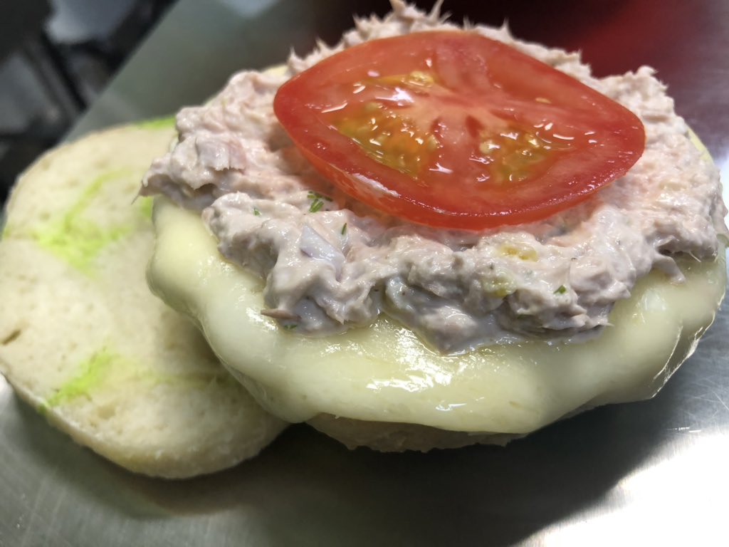 BagelBarCa's tweet photo. @FoodNetwork Our Wasabi Tuna Melt Bagel is AMAZING! https://t.co/HmrkXTnDMw