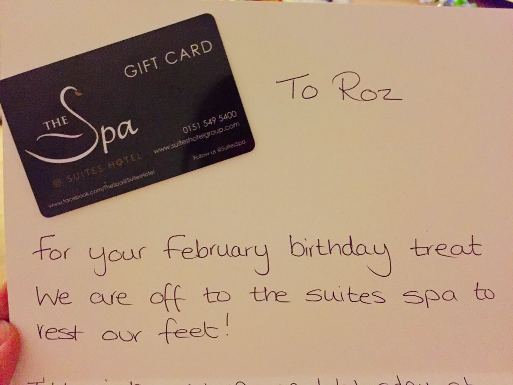 Loving my year of birthday surprises from my little sis ❤️Can’t wait for @SuitesSpa on Wednesday 🧖‍♀️💆‍♀️