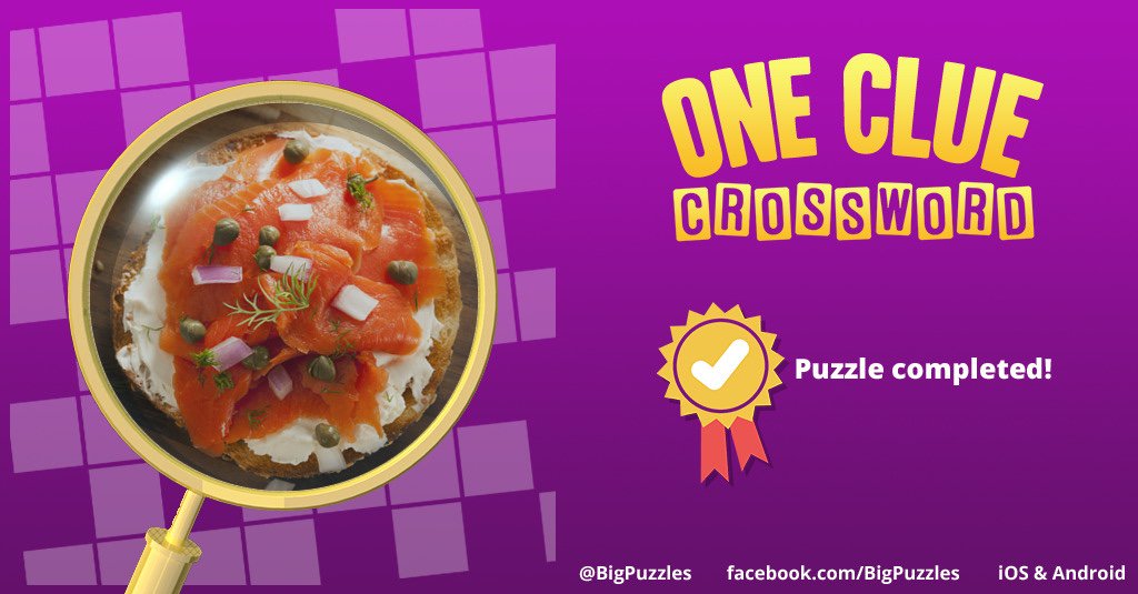 hellens39's tweet image. I completed a puzzle in One Clue Crossword. Play now for free!
onecluecrossword.com #OneClueCrossword