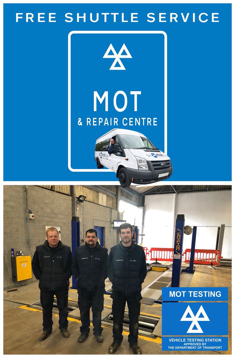 ScotBlu's tweet photo. FREE shuttle service with your MOT Test - Only £50!

Leave your motor with us. We'll take you to work and pick you up when you have finished.

Call our team on 01382 549 075 and book your MOT today!

Find out when your MOT expires:
https://t.co/g7tV5uXBUn

#Dundee #MOT https://t.co/S6LIWMfTmK
