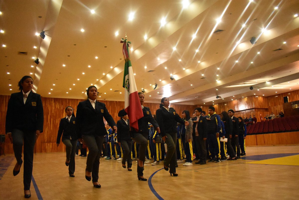 EnsemOficial's tweet photo. Nuestra ceremonia semanal de Honores a la Bandera. Orgullosamente ENSEM https://t.co/KnHy2cycuV