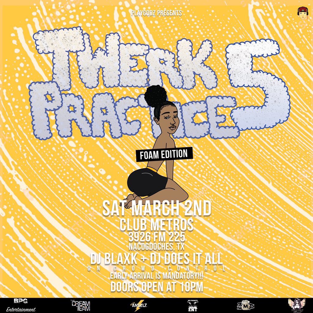 Royalty_Tea's tweet photo. Oweee💦💦 Come Turn Up With Usssss 🤪 At #TwerkPractice5 🍑💦 https://t.co/p6bKBTSVzN