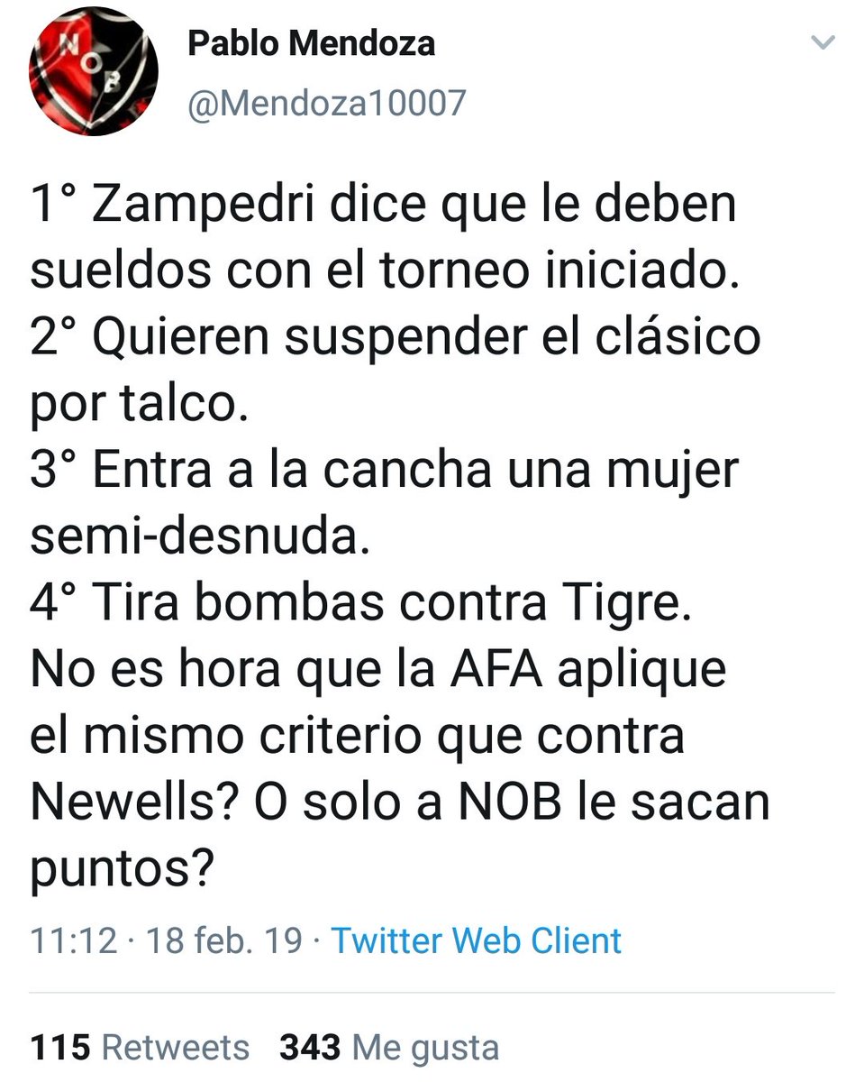 ArroyitoRC's tweet photo. La chapa de vigilante y de botón no te la quita nadie, Pablo. ¡Felicitaciones! https://t.co/ZPAyHeUBhu