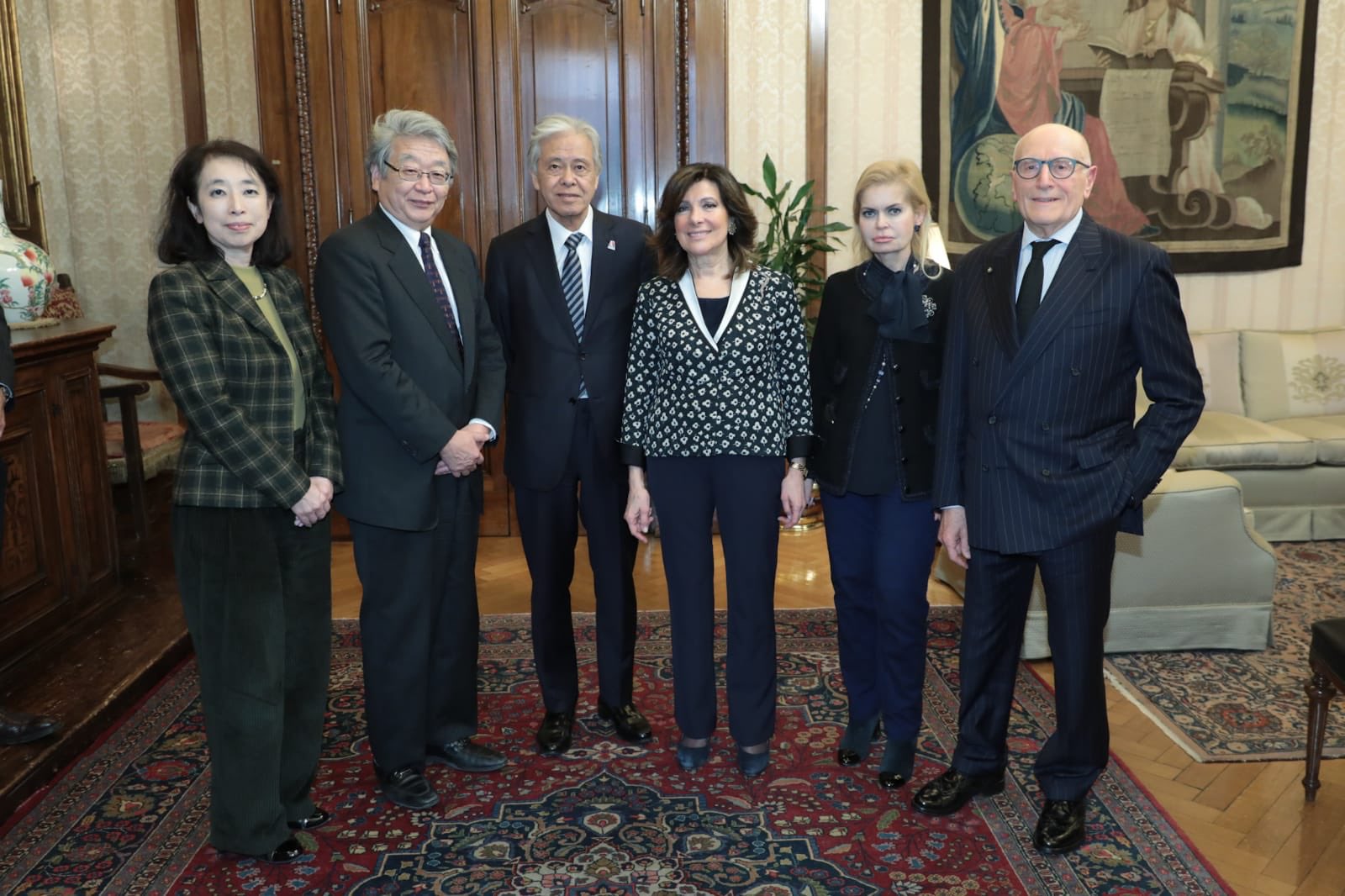 Maria Elisabetta Alberti Casellati On Twitter Il Presidente Casellati Ha Ricevuto In Visita Nello Studio Di Palazzo Madama L Ambasciatore Del Giappone In Italia Keiichi Katakami Insieme Ad Hiroyasu Ando Presidente Della Japan Foundation E All