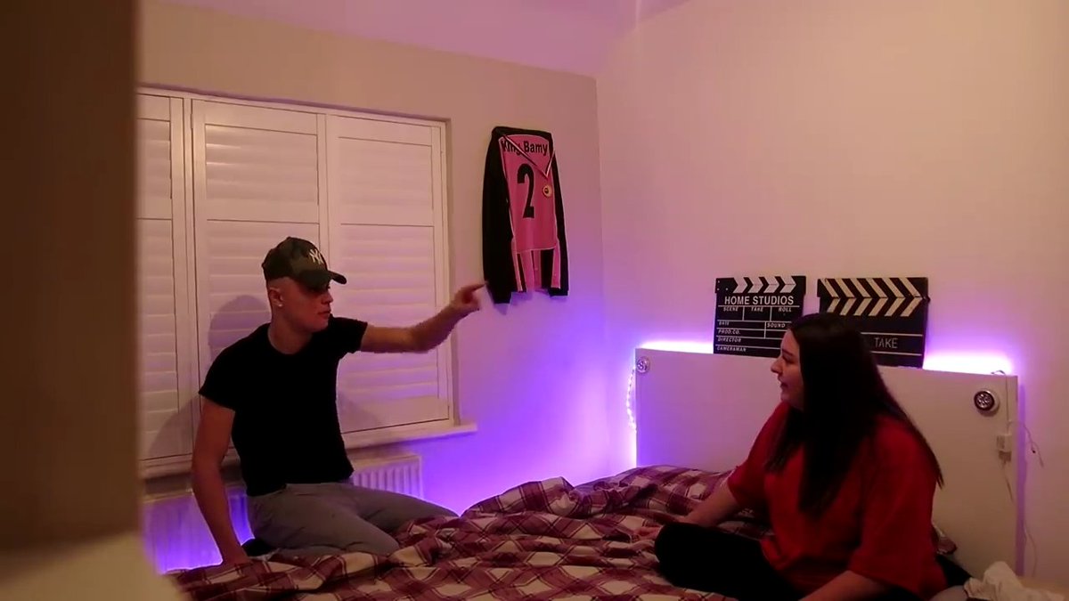 SpencerElmo2018's tweet photo. Couldn't count how many times @kingbxmyy said get out my room😂😂 was a good video though and the way he reacted when he said his sister's name😂😂❤ https://t.co/sHYYVLrIjA