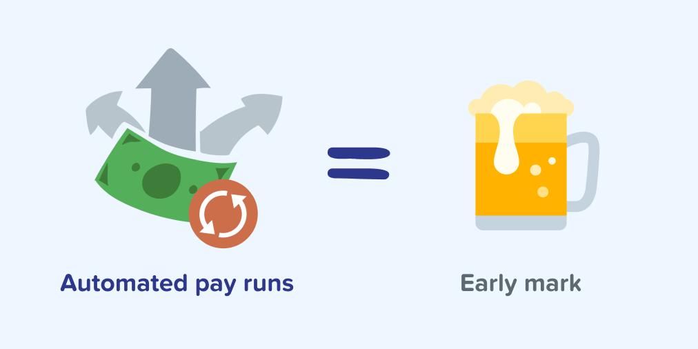 Introducing the most exciting thing to ever happen to payroll (and it's not STP)... No touch payroll, with automated pay runs!

Less time on payroll = more time for beer. #Winning #AutomatedPayroll

buff.ly/2Eh4g9N