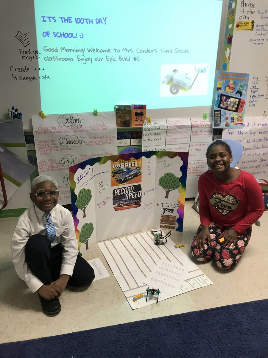 DJV_MrsCorder's tweet photo. Backdrops for our robot stories #coding https://t.co/f7UmrICmcF