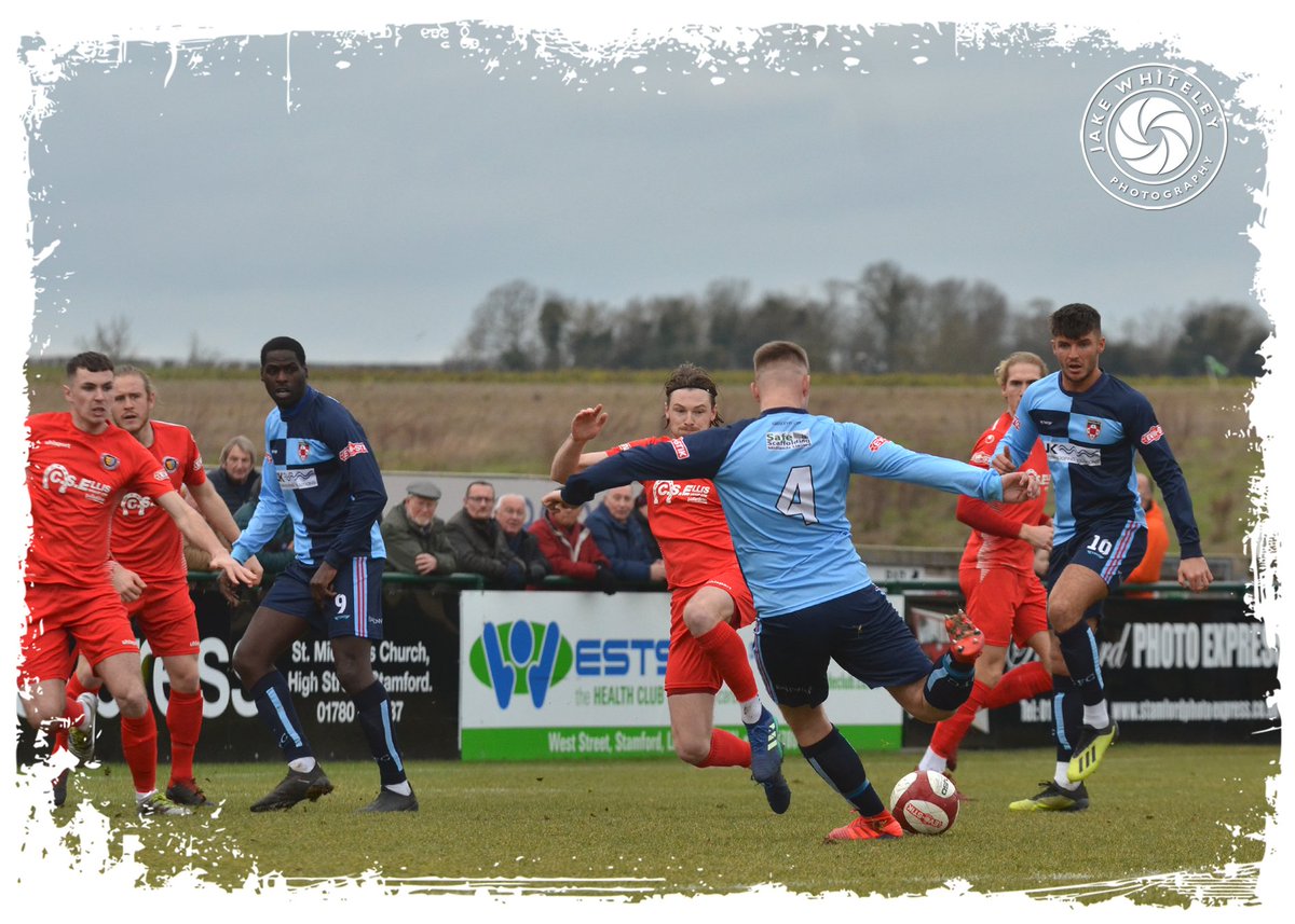 thejakewhiteley's tweet photo. From an early goalmouth scramble, a chance for the visitors!... @StamfordAFC1896 v @GresleyFC (#NPLPrem, 16/2/19) https://t.co/g2pWBNR4TW