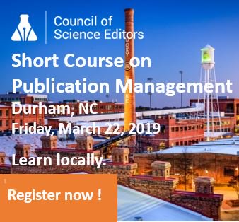 CScienceEditors's tweet photo. Registration is now open for our Short Course on the Road: Publication Management! It has a great reputation. 1.#LearnLocally

Get course details at https://t.co/HwljLal0Ni .

Register BEFORE March 21 at 

Register at https://t.co/EPGbHoFXQq . https://t.co/dL7YfwCo1p