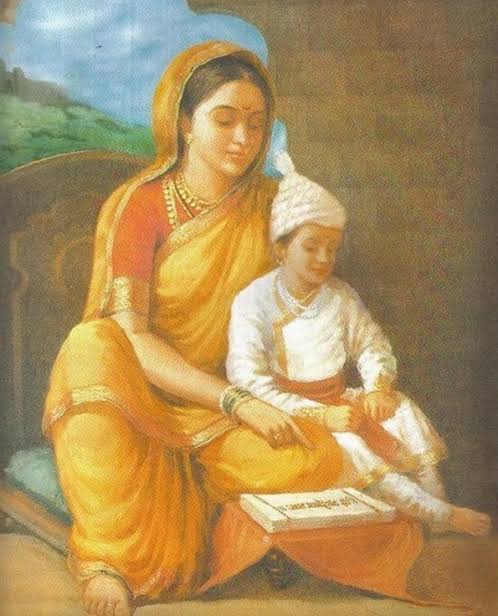 His mother Jijabai was a pious & far sighted lady. She's regarded to be the master of Shivaji’s bravery. He was extremely devoted to his mother who was also very religious. This religious environment had a great influence on him and he carefully studied Ramayana and Mahabharata.