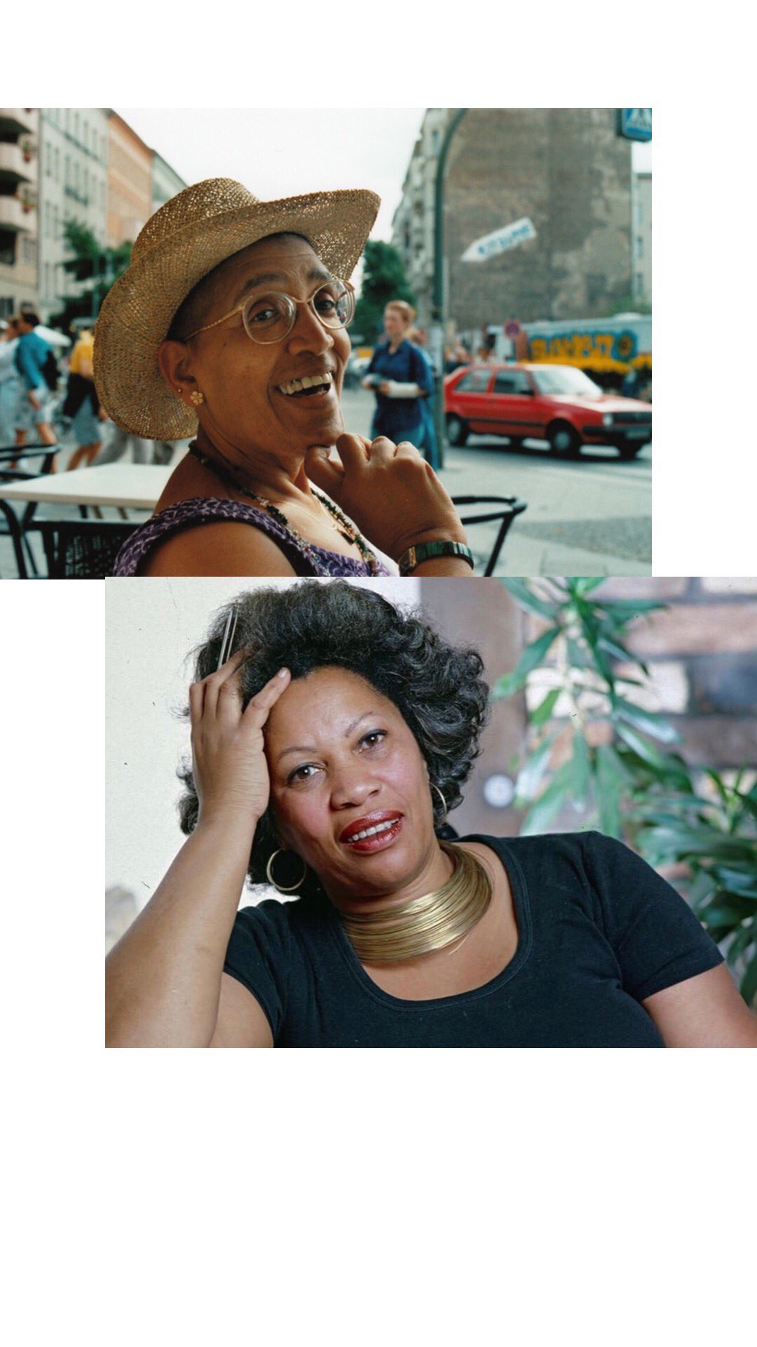 Celebrating these two literary legends Toni Morrison & Audre Lorde. 
Happy Birthday   