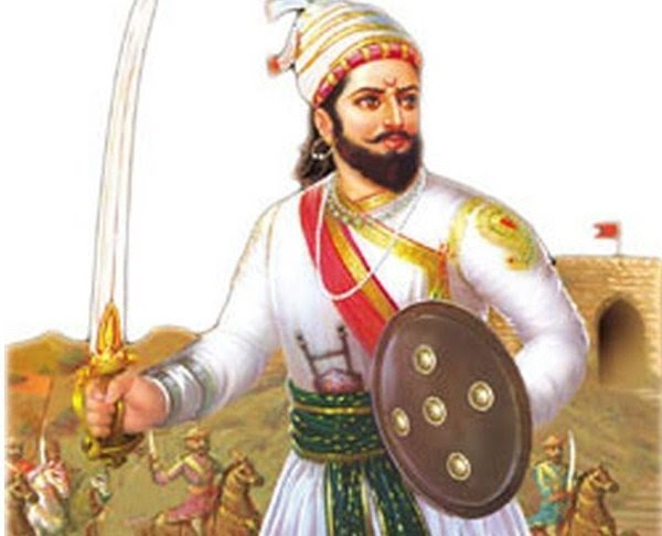 He had many Muslims in his military ranks as well. As opposed to the common belief of him being a king of Hindu origin who fought Muslims. He fought other rulers, not religions, who threatened his kingdom.