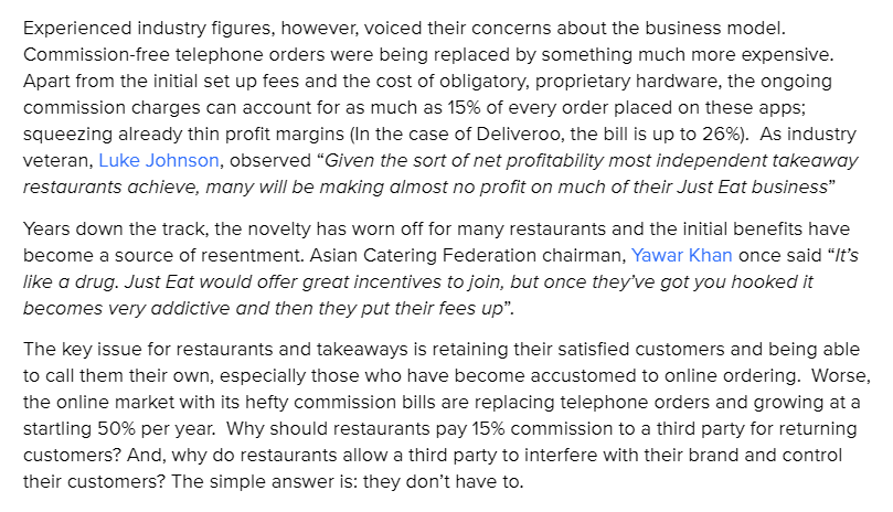 IndiYangTorquay's tweet photo. #predictionssuggest 
#Supermarkets collab with companies such as #Amazon &amp; #Deliveroo &amp; absorb takeaways
#Independentfoodoutlets aren't viable business #postBrexit (aready a #staffshortage of 20,000 in #hospitalityindustry)
Automation = less employees
💛#local #whilstyoucan
2/2 https://t.co/I3ByM029uB