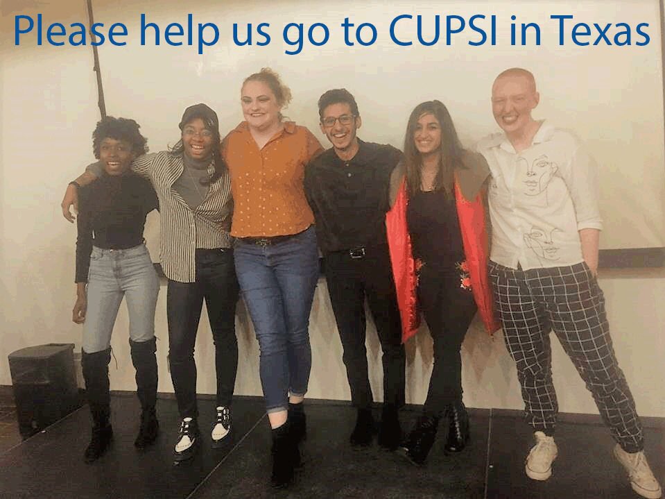 OneontaSlam's tweet photo. Happy Monday!!!! Last semester PSA formed our Oneonta Slam Team for the 2019 CUPSI happening Texas this April!! With that being said, we need your help to bring our amazing poets to Texas. Show any kind of support through the PayPal account. Link is in bio. https://t.co/5qiLrNiMJH