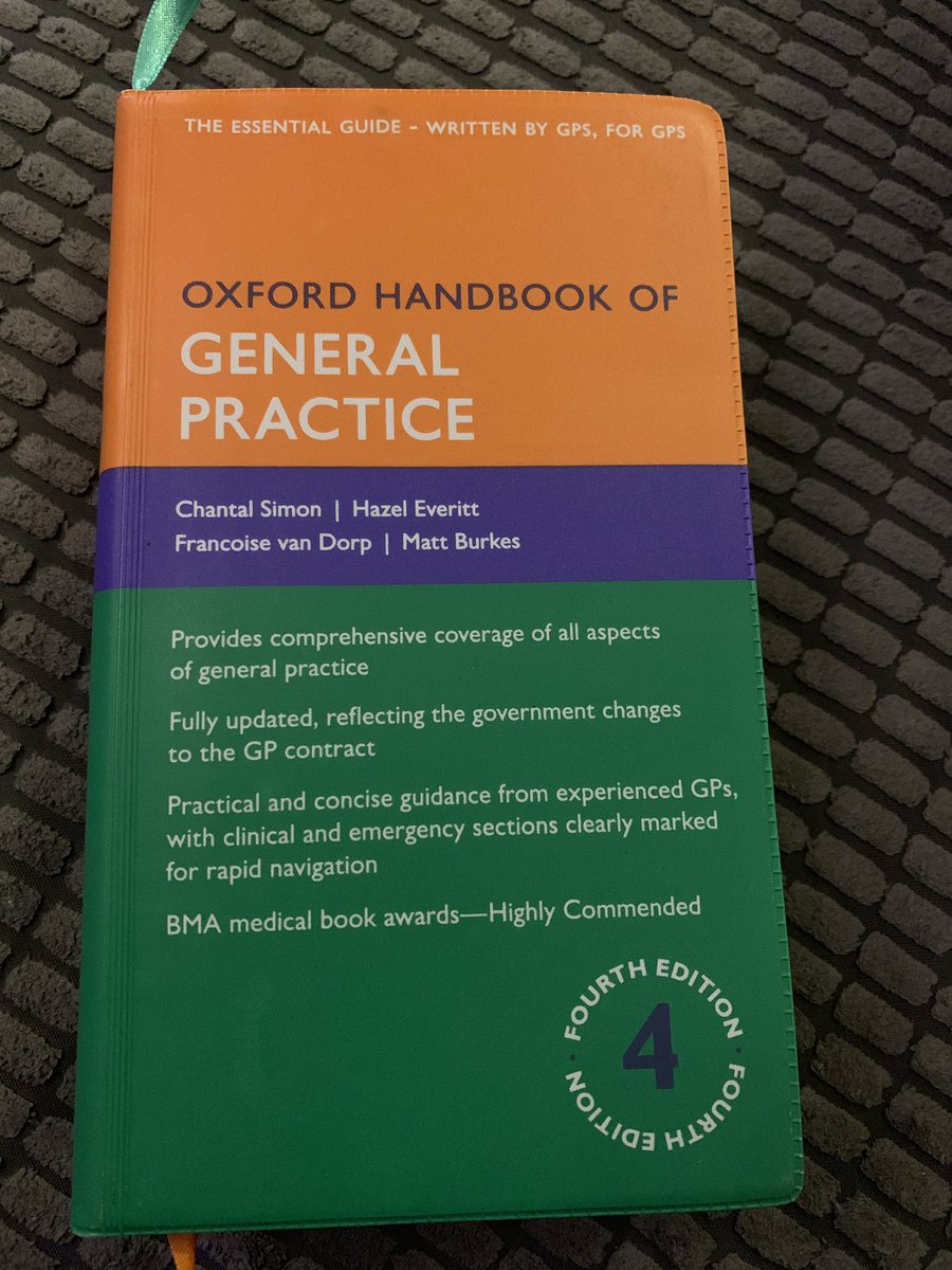LukeMarkJones's tweet photo. Slowly becoming my new bible... 2 weeks into primary care and I’m loving it! Fortunately working with the most supportive GPs ever! #notallparamedicsweargreen https://t.co/ZVJih9KQvJ