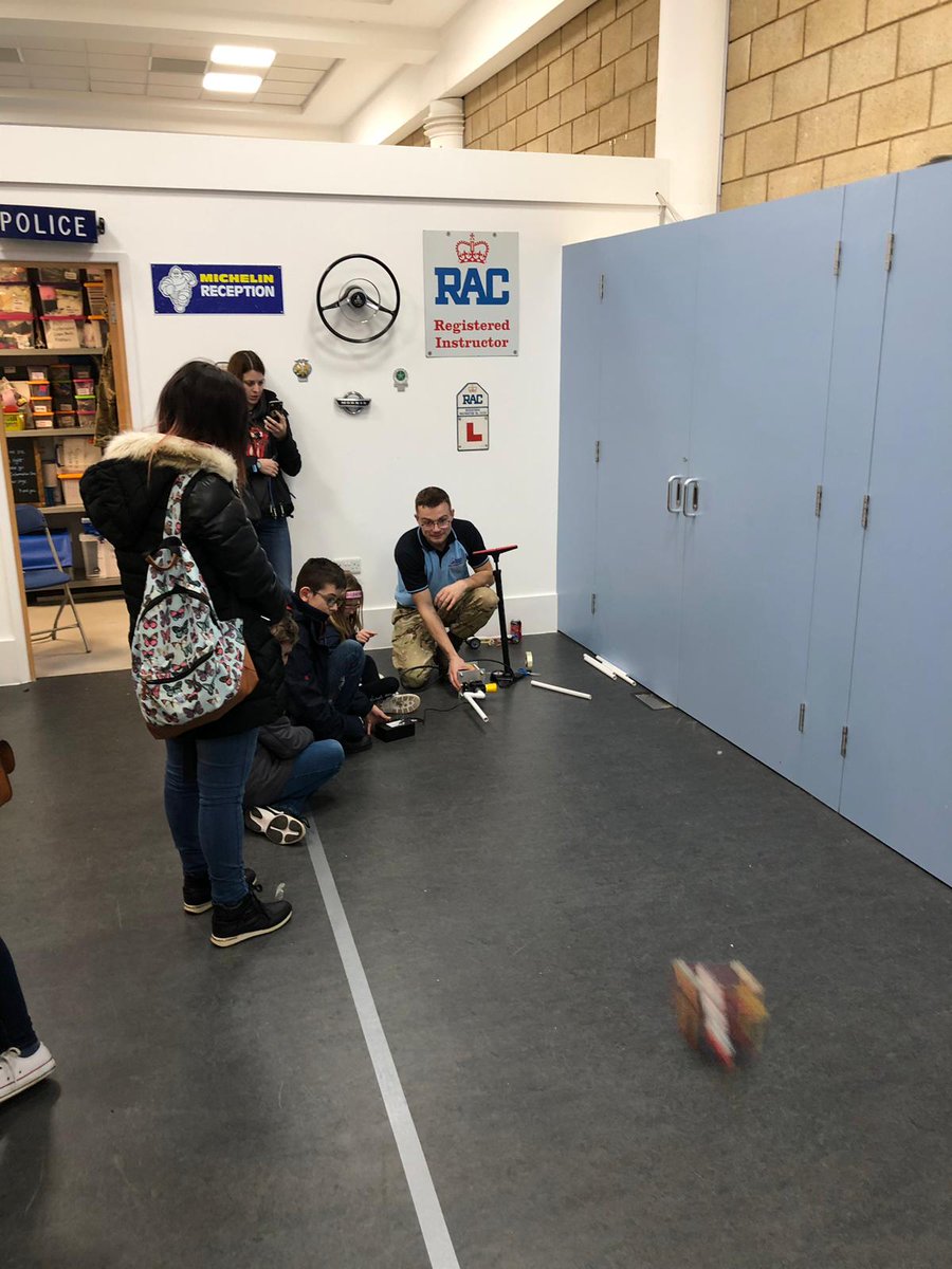 KinetonSTEM's tweet photo. The @KinetonSTEM team are at the  @BMMuseum all week running a rocket car workshop, between 1100-1500. Drop by and have a go! Over 150 people did today! #STEM @rafyouthengage @armyengagement #engineering #Rocket https://t.co/igqfXOd9hg