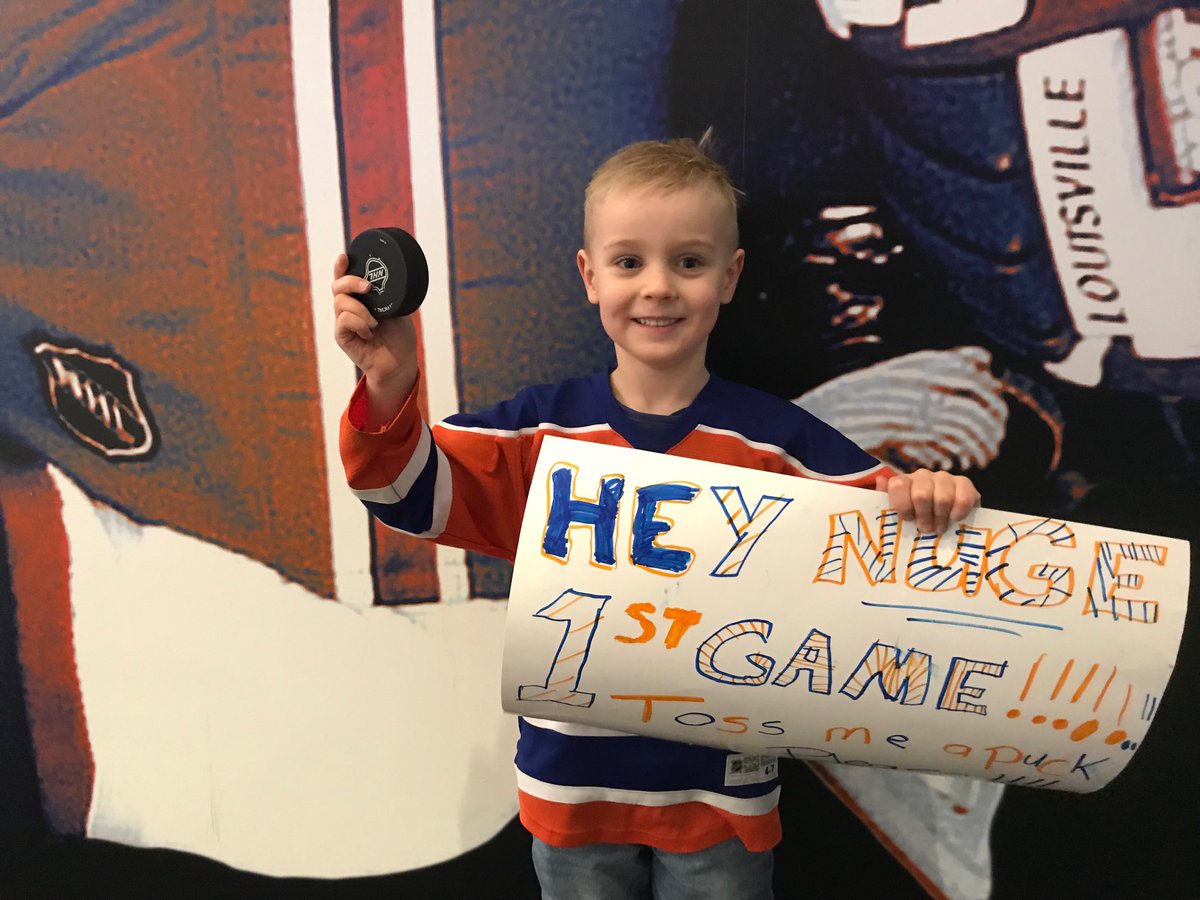 2 DAYS LEFT to vote for #teamRNH93 &amp; <a href="/sabecsd1/">Sister Annata Brockman School</a> @ hockeyhelpskids.com/vote. Students have worked so hard and picked an amazing charity <a href="/AutismEdmonton/">Autism Center Edmonton (ACE)</a>. Wishing everyone a happy #familyday2019 #MondayMotivation #LifeisGood Yes, Nuge signed his puck! <a href="/EdmontonOilers/">Edmonton Oilers</a> <a href="/HockeyHelpsKids/">Hockey Helps Kids</a>