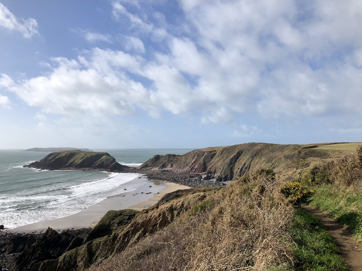 Reptile survey training with @danjwynn <a href="/YourParkPCNPA/">Your Park</a> today at Marloes and two new volunteers! Beginning to test our adder GIS model developed with <a href="/PembsCoast/">Pembrokeshire Coast National Park</a> and <a href="/wwbic1/">WWBIC</a>, with thanks to the Pembs Nature Partnership for their support for this mini project.