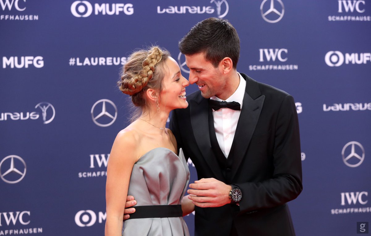 jelenadjokovic's tweet photo. A night to remember! Congrats to my love and all of the nominees and winners. What a way to celebrate the diversity, joy, and power of sport to break down barriers and change the world for better. Sport for good, always 🙏🥳🎾❤️🌟 @djokernole @LaureusSport #Laureus19 https://t.co/jiVMURPCvE